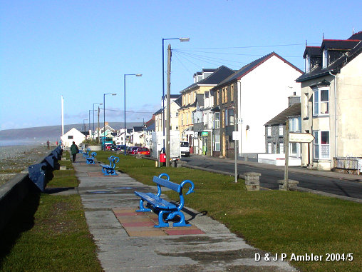 Borth promenade