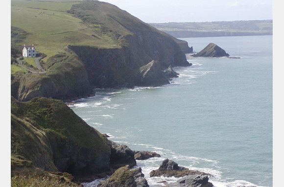 Llangrannog coast