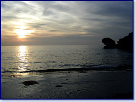 Llangrannog sunset 0