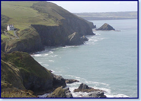 Llangrannog coast