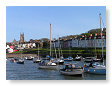 Aberaeron Harbour & Church  ab8