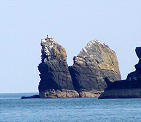 Penbryn rocks