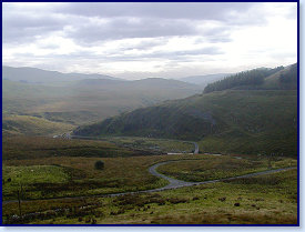 Afon Rheidol valley