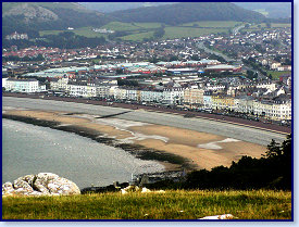 Llandudno high beach