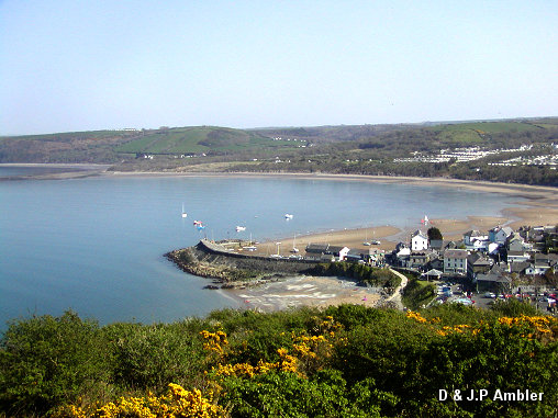 New Quay from coastal path   NQ3