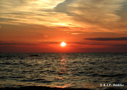 Llangrannog sunset 3