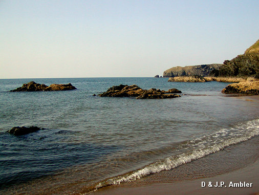 Llangrannog beach 1