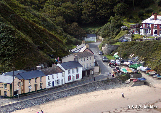 Llangrannog village 01