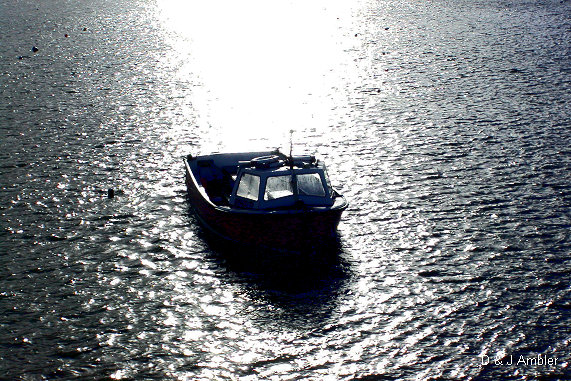 At anchor silver