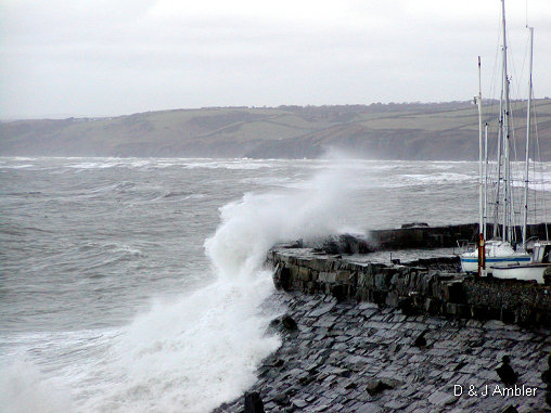 New quay oct storm 14
